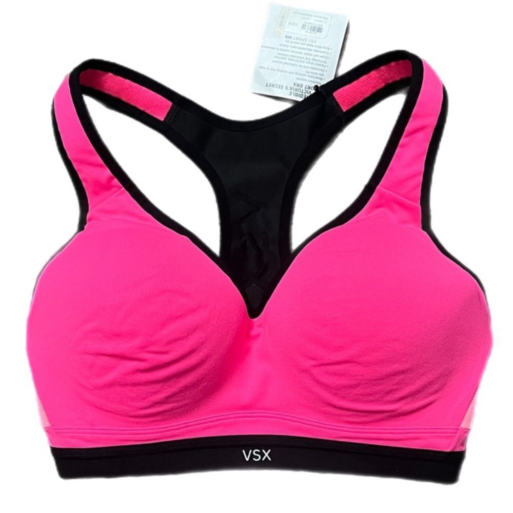 Victoria’s Secret Discontinued Incredible Maximum Support sport bra Pink 32DD